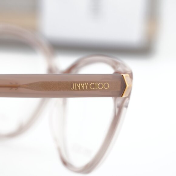 Jimmy Choo JC226 0FWM 00 Cat Eye 53mm Eyeglasses - Nude - Picture 6 of 11